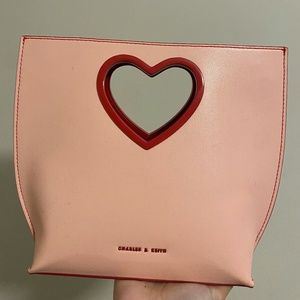 CUTE PINK HANDBANG, Charles&Keith